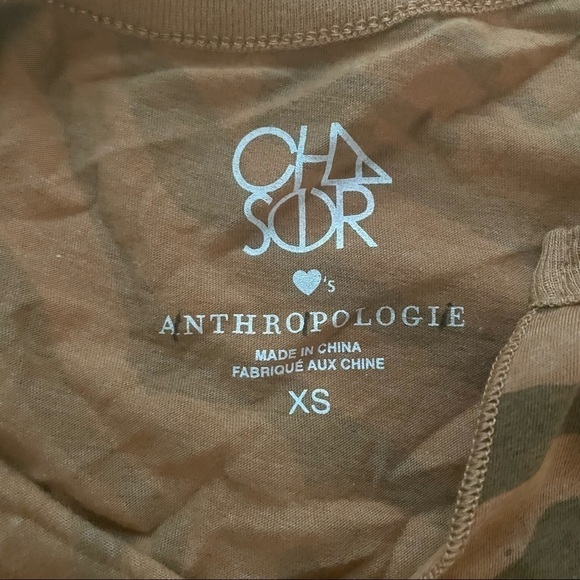 ANTHROPOLOGIE LEOPARD PRINT V-NECK TANK TOP - XS - Picture 5 of 11